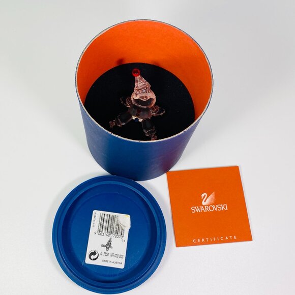 Swarovski Crystal Figurine PUPPET CLOWN 7550 003 with CoA and Box Mint - Picture 2 of 9